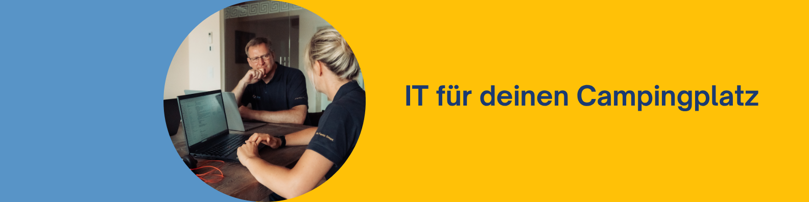 besite. IT für deinen Campingplatz Banner